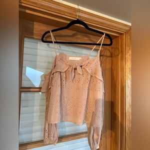 Romantic Pale Pink ASTR shirt, size S